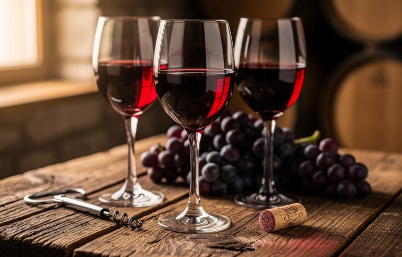 Cépages rouges du Languedoc : syrah, grenache, mourvèdre, carignan